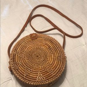 Straw purse